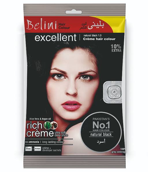 BELINI HAIR COLOR NATURAL BLACK SACHET